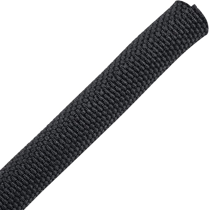 Automotive Wire Sheathing Split Wire Loom Braided Mesh Woven Cable Sleeve by Sunnarepoon