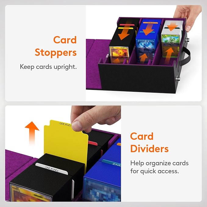 Lifewit Trading Card Storage Box - Image 6