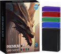 600CT MTG Card Sleeves, Katomula Clear Front Textured Back Card Sleeve Deck by Katomula