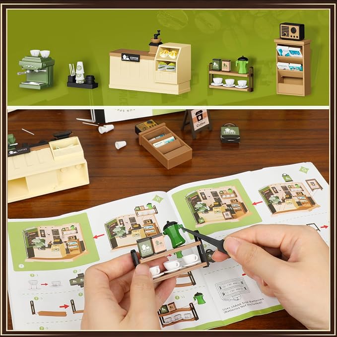 Coffee Shop Mini Model Kits - Image 2