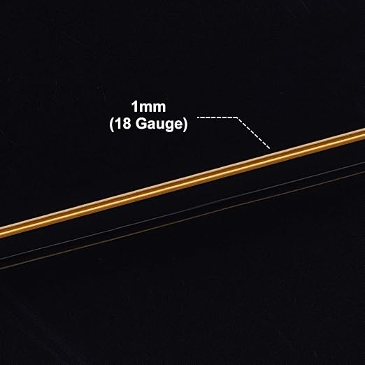 BENECREAT 18 Gauge 32 Yards Jewelry Beading Wire Tarnish Resistant Copper Wire - Image 3