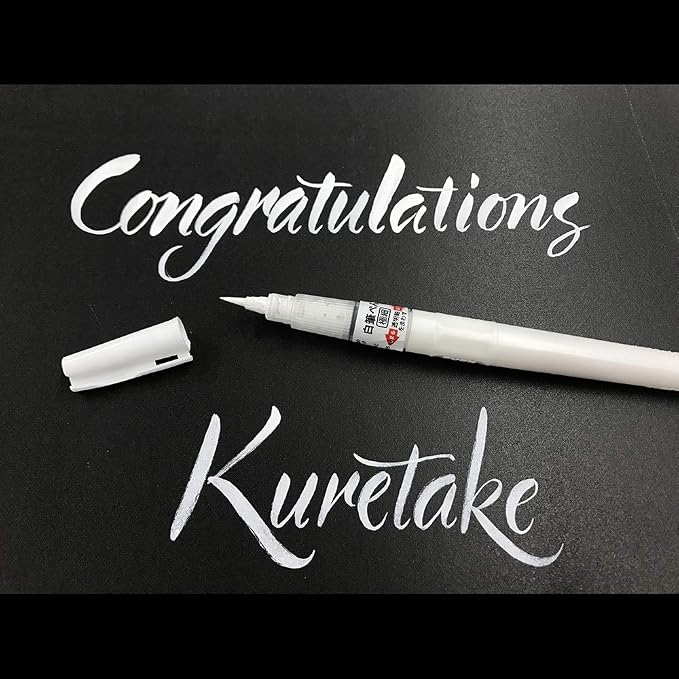 Kuretake Zig Fude Brush Pen, Fine tip marker, - Image 3