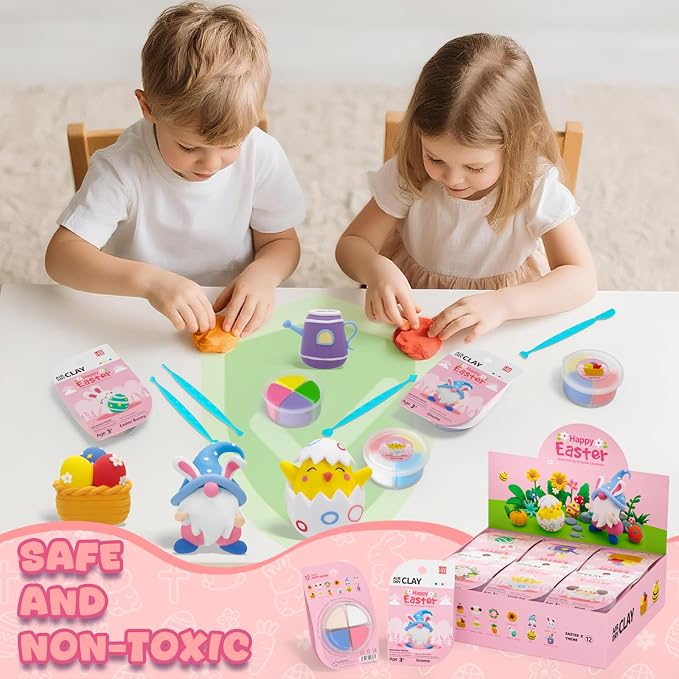 Loufor Air Dry Clay Kits Easter - Image 3