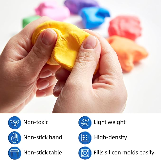 Moldable Cosplay Foam Clay Yellow Colors – High Density and Quality - Image 3