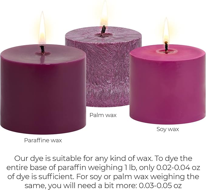 Purple Candle Dye 2oz for Soy Candle Making – Highly Concentrated Candle Wax - Image 5