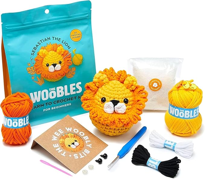 The Woobles Crochet Kit for Beginners by TheWoobles