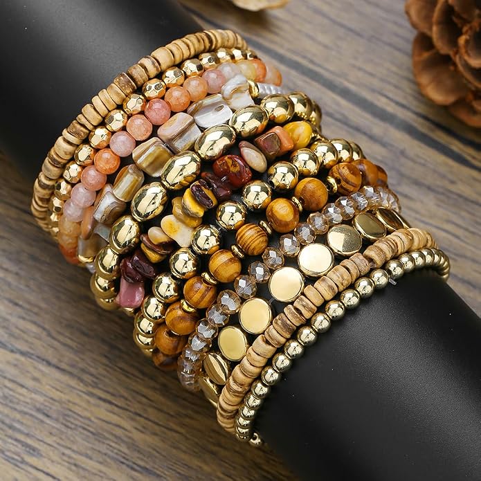 Friendship Bracelets Boho Stackable Bracelets - Image 5