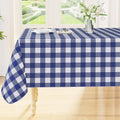 Smiry Rectangle Table Cloth, Waterproof Vinyl Tablecloths by Smiry