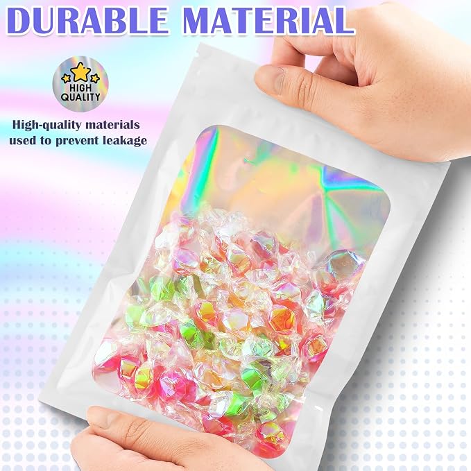 JETMORE Mylar Bags, Small Business Packaging Supplies, Resealable Bag - Image 4