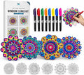 Hula Home Stained Glass Mandala Art Kit by HulaHome