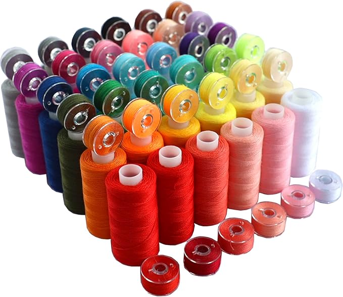 72 PCS Sewing Thread Assortment, 36 Color Thread by HAGBOU