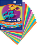 Tru-Ray Construction Paper, 10 Vibrant Colors, 50 Sheets by Tru-Ray%C2%AE