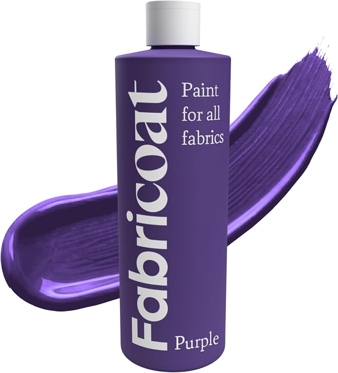 Fabricoat Purple Fabric Paint For Arts, Crafts & DIY Projects | 125ml / 4.2 FL by Fabricoat