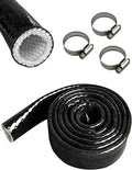 YAMAKATO 3/4" ID Heat Shielded Fire Thermo Armor Fire Sleeve Silicone Coated by YAMAKATO