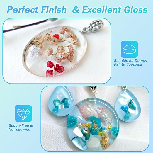 KISREL UV Resin 1000g-Upgraded UV Resin Kit, Hard Type Crystal Clear - Image 3