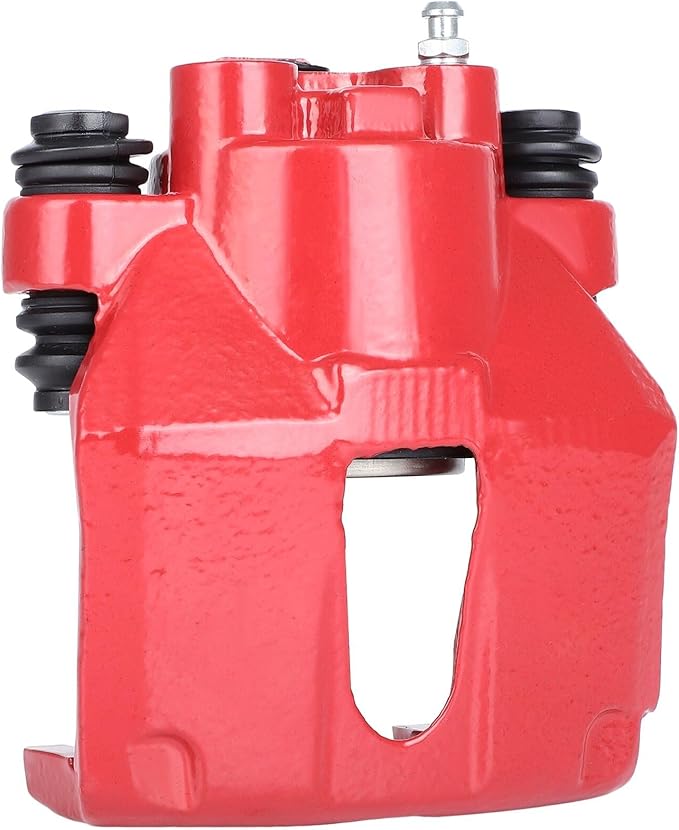 SCITOO Rear Left Brake Caliper Without Bracket 18-4678 Red Compatible For Ford 1997-2004 For Lincoln 1998-2010