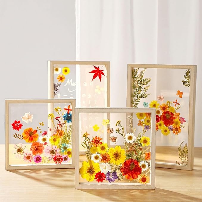Woohome 4 Pack Dried Flowers for Resin Molds - Image 3