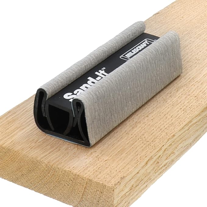 Milescraft 1622 Sand-It Multi-Surface Sanding Block. Sand Flat, Convex & Round - Image 3
