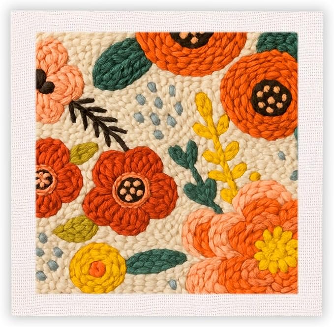 SDOYUNO Punch Needle Kit with Frame by SDOYUNO