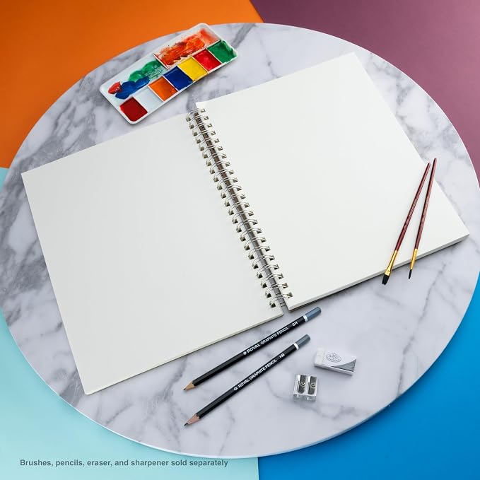 Bee Paper - 9"x 12" Super Deluxe Mixed Media Sketching Pad, 60 Sheets - Image 4