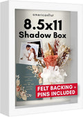 Americanflat 8.5x11 Shadow Box Frame by Americanflat