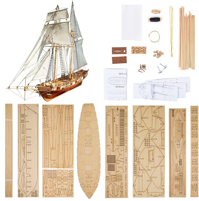 GAWEGM Ship Model Building Kits by GAWEGM