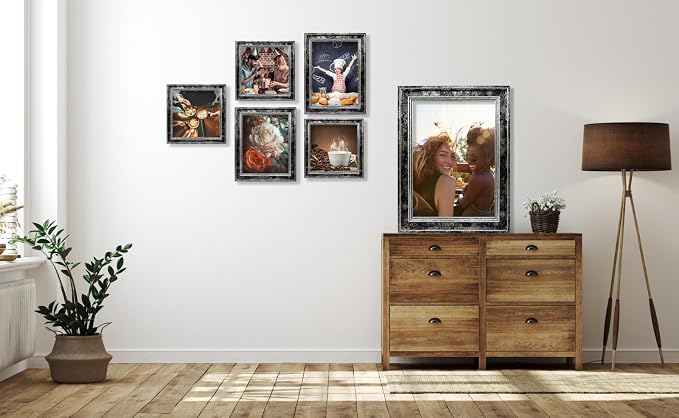 13x19 Picture Frame with Real Glass set of 2-Vintage Frames - Image 2