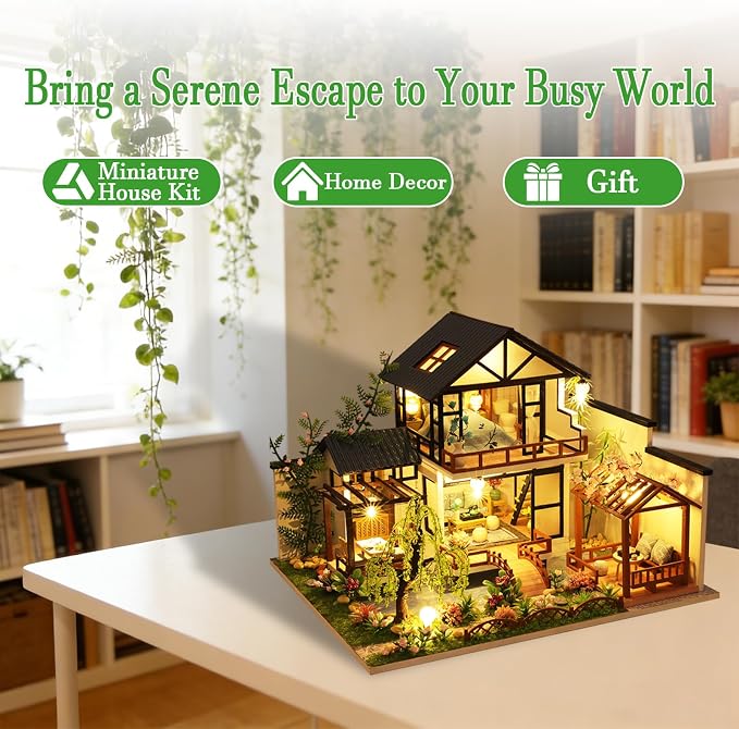 OZJAY DIY Miniature House Kit, Tiny House Kit - Image 6