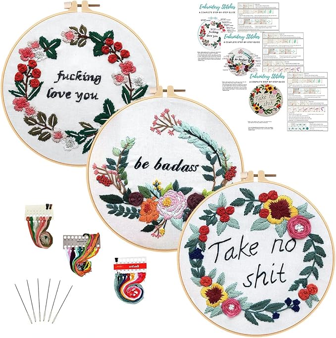 Louise Maelys Embroidery Starter Kit by LouiseMaelys