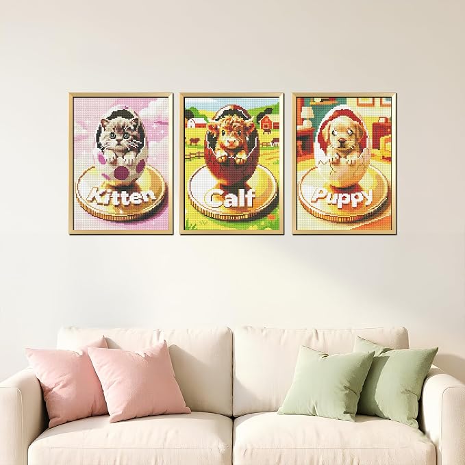 DOZEEZOP 6-Pack Diamond Painting Art Kits - Image 2