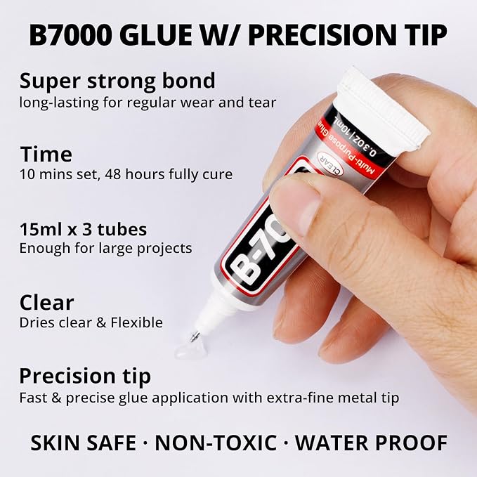 7500Pcs Transparent Clear Rhinestones Flatback - Image 5