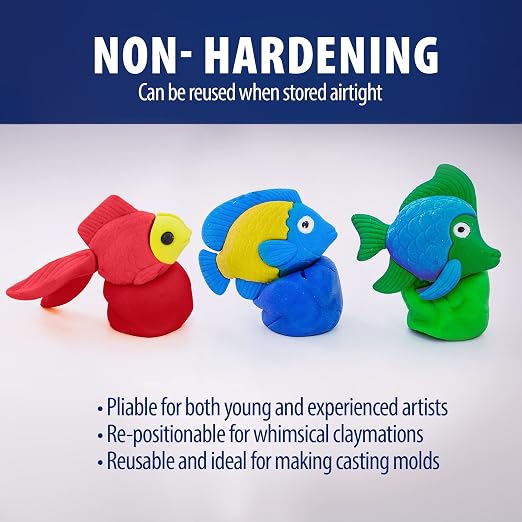 AMACO Permoplast Modeling Clay, 5 lbs. - Image 6