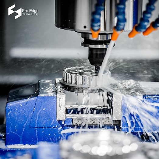 6 Pcs 3/16" Carbide Square End Mill, 4 -Flute TIALN Coated CNC Mill Bits for Steel, Alloy Steels, Hardened Steel, End Mills for Precision Milling Tasks, DIYers & Professionals