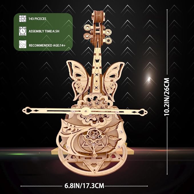3D Puzzle Wooden Model Kits for Adults - Image 4