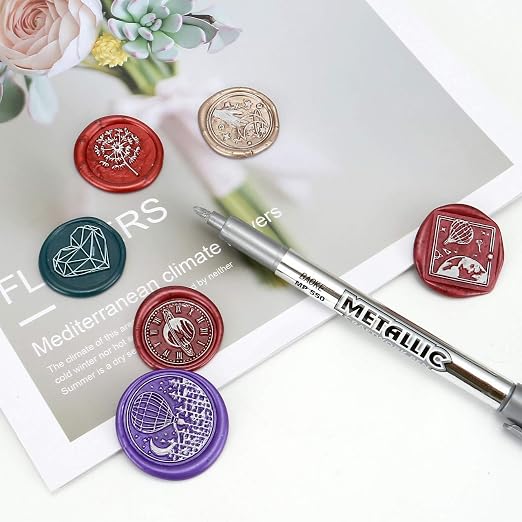 Aotpbb Wax Seal Kit, 48 Colors 1258 Pcs Sealing Beads - Image 6