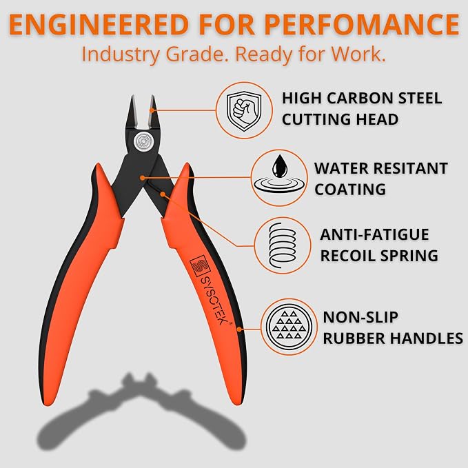 Flush Cutters Precision Wire Cutters - Image 2