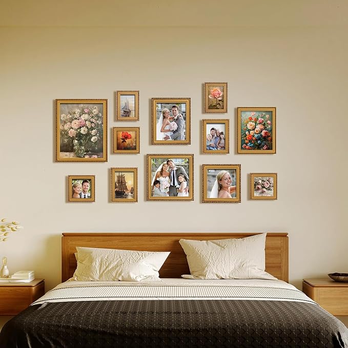 6×8 Picture Frame Gold - Image 6