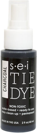 S·E·I S.E.I Charcoal Tie Dye Spray Bottle, 2- Ounces, Fabric Spray Dye by SEI