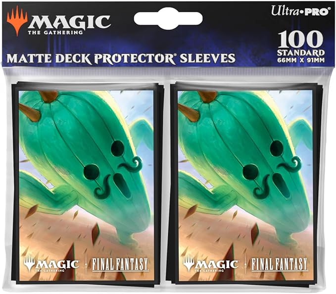 Ultra PRO - Final Fantasy x Universes Beyond Cactuar 100ct Deck Protector by UltraPro