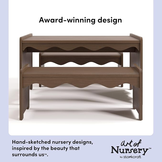 Storkcraft Casablanca Montessori Indoor Kids Table & Bench Set – GREENGUARD - Image 3