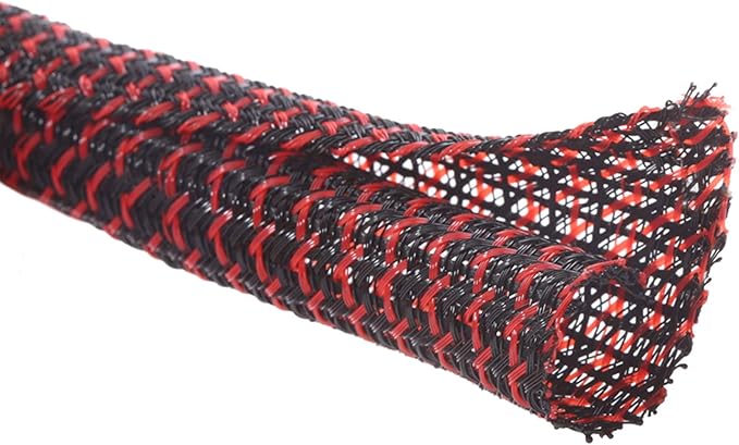 Alex Tech 25ft - 3/4 inch Cord Protector Wire Loom Tubing Cable Sleeve Split by AlexTech