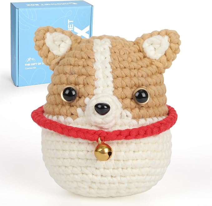 CrochetBox Crochet Kit for Beginners Adults by CROCHETBOX