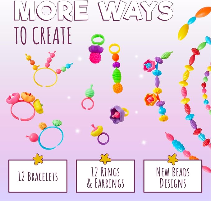 Orian Pop Beads Jewelry Making Kit - Image 5