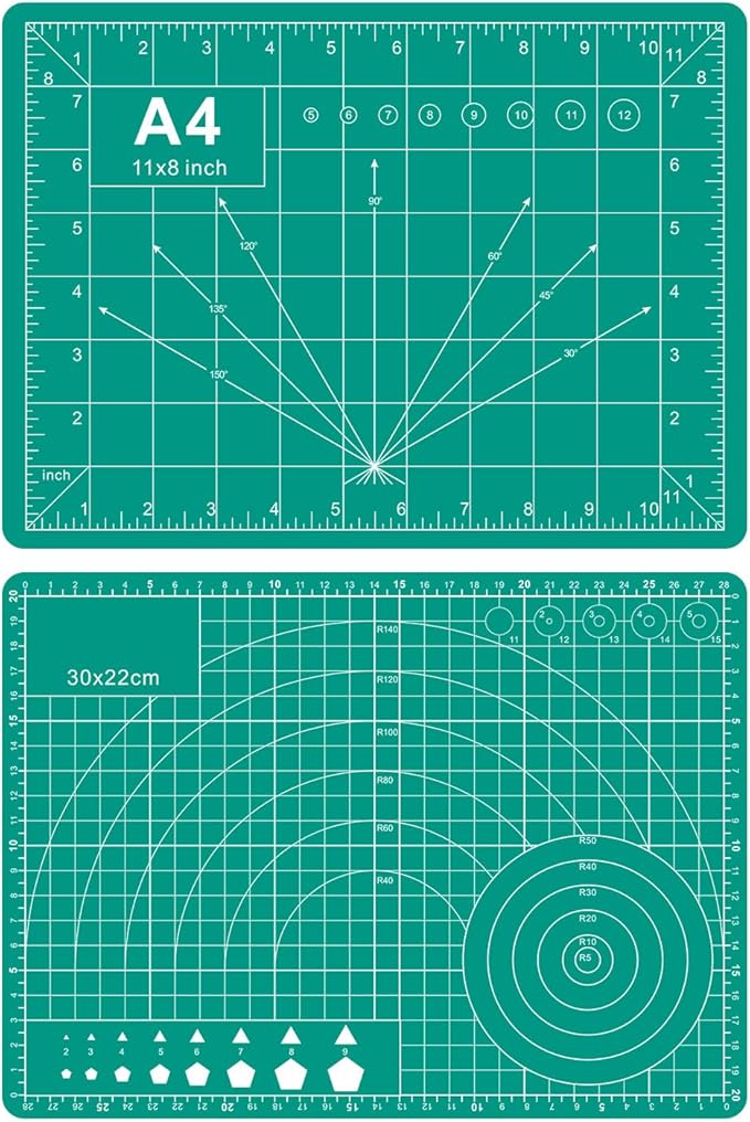 Self Healing Cutting Mat, Double-Sided Rotary Cutting Mat by Unknown