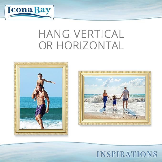 Icona Bay 5x7 Picture Frames, 6 Pack, Contemporary, Inspirations | These Icona - Image 7