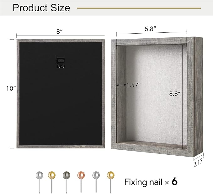 2 Packs 8x10 Shadow Box Frame - Image 6