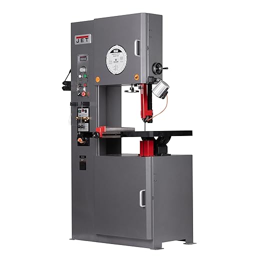 JET 20-Inch Continuous Variable-Speed Bandsaw, 2 HP, 230V 1Ph (Model VBS-2012VS-DC)