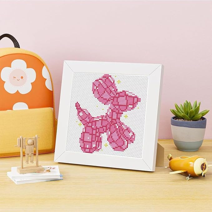 Tiwabb Cross Stitch Kits for Adults Beginners, Puppy Embroidery Kit for - Image 2