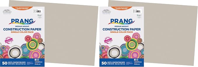Prang Construction Paper, 50 Sheets by Prang