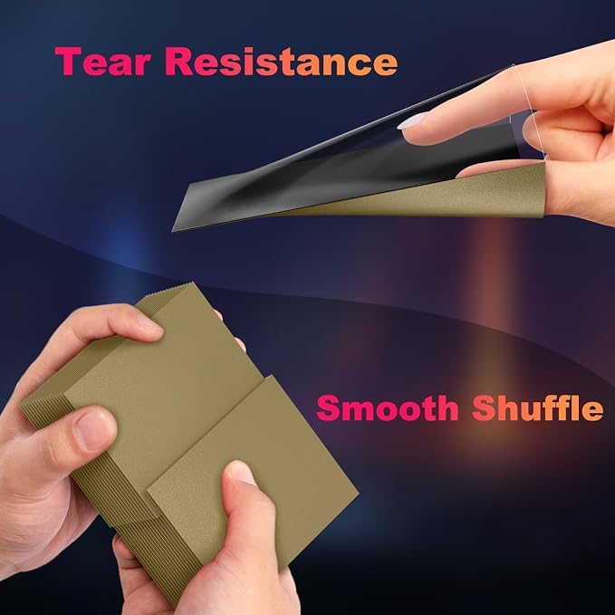 200 Pack Card Sleeves, Matte Dual Trading Card Sleeves - Image 5
